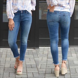 DL1961 Coco Curvy Ankle Skinny Jeans in Callahan
